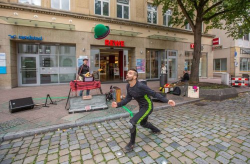 Einkaufsstadt Esslingen: Die Ritterstraße wird zur Bühne