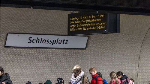 Nahverkehr in Stuttgart: SSB warnt vor Engpässen wegen Großdemonstration