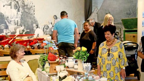 Kleinkunstmarkt in Rielingshausen: Starker Andrang und gute Stimmung