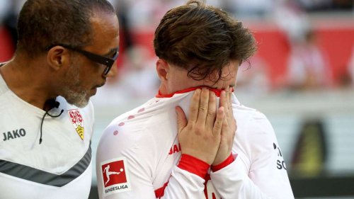 Nach üblem Tritt gegen VfB-Star: Große Sorgen um Angelo Stiller