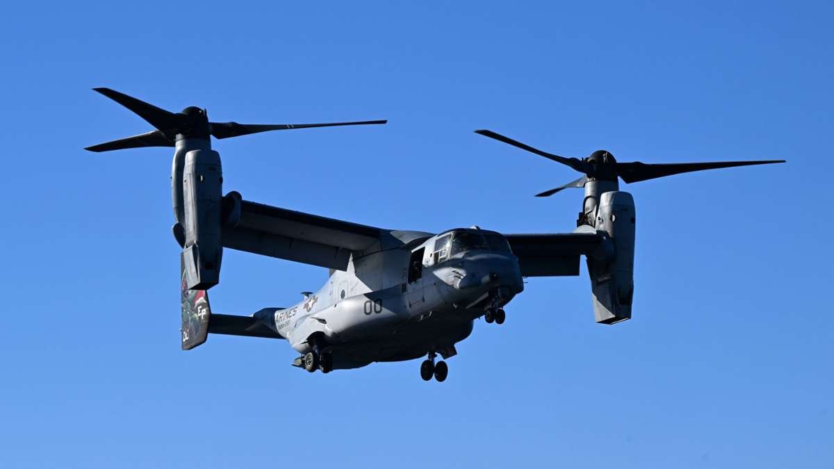 Übungsflüge auch über dem Kreis Esslingen: US-Armee trainiert mit Helikoptern mit zwei Rotoren