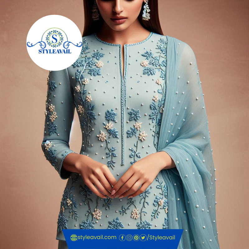 Mukesh Work Kurtis Pakistan - cover