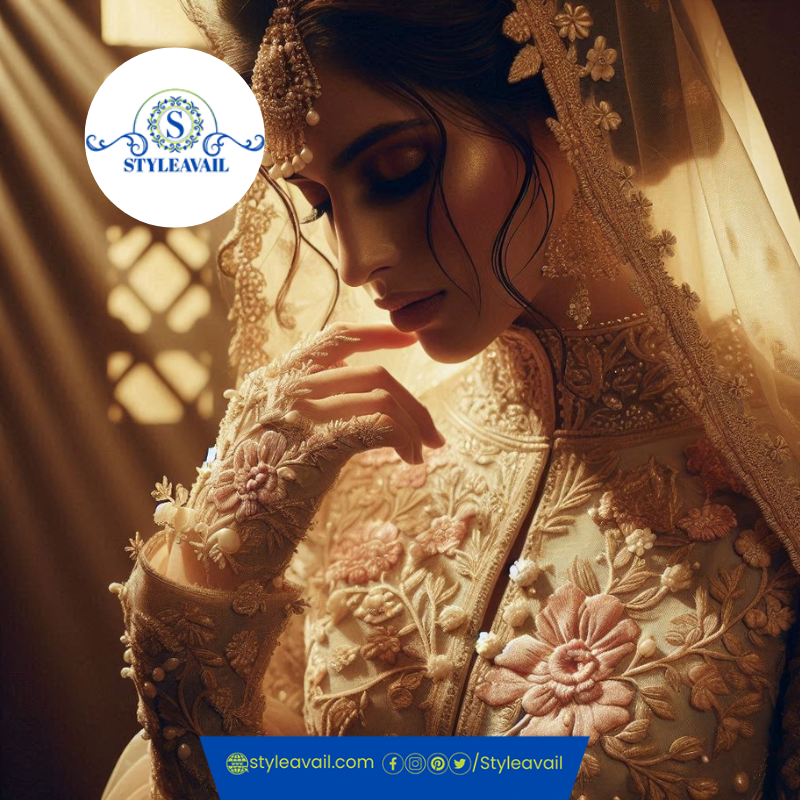 Embroidered Mukesh Suits - cover