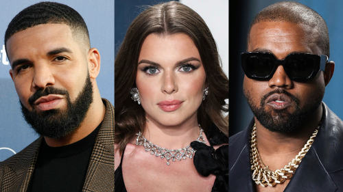 Drake & Julia Fox Secretly Hooked Up Before She Dated Kanye—Here’s How Ye Reacted