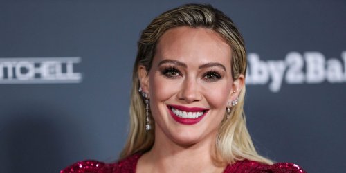 Hilary Duff’s Blonde Hair Has Never Been This Long