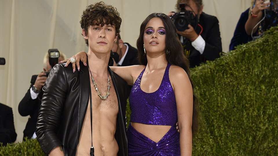 Shawn Mendes Just Walked the Met Gala Red Carpet Shirtless & We Have Camila Cabello to Thank