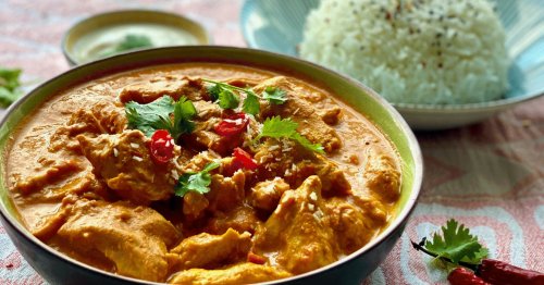 Vegan butter chicken recipe: support gut health with this high fibre curry