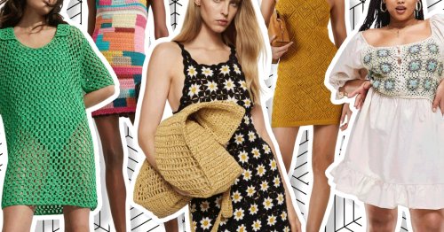 Crochet is cool again – here are 11 mini-dresses to prove just that