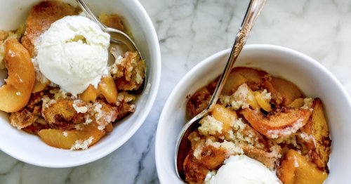 Yara Shahidi shares her favourite peach cobbler recipe
