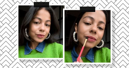 The ‘brushed lips’ trick makes bright and dark lipstick infinitely more wearable