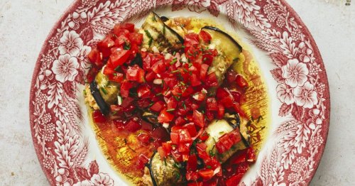 These Spanish-style aubergine rolls are packed with antioxidants to support cell health