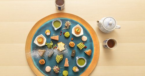 Dame Kelly Holmes tries Japanese afternoon tea ahead of Tokyo 2020