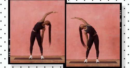 Move of the week: break up your day with a standing lateral stretch