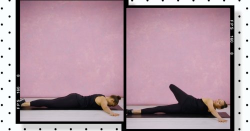 Nothing stretches tight hips and lower back like a scorpion stretch