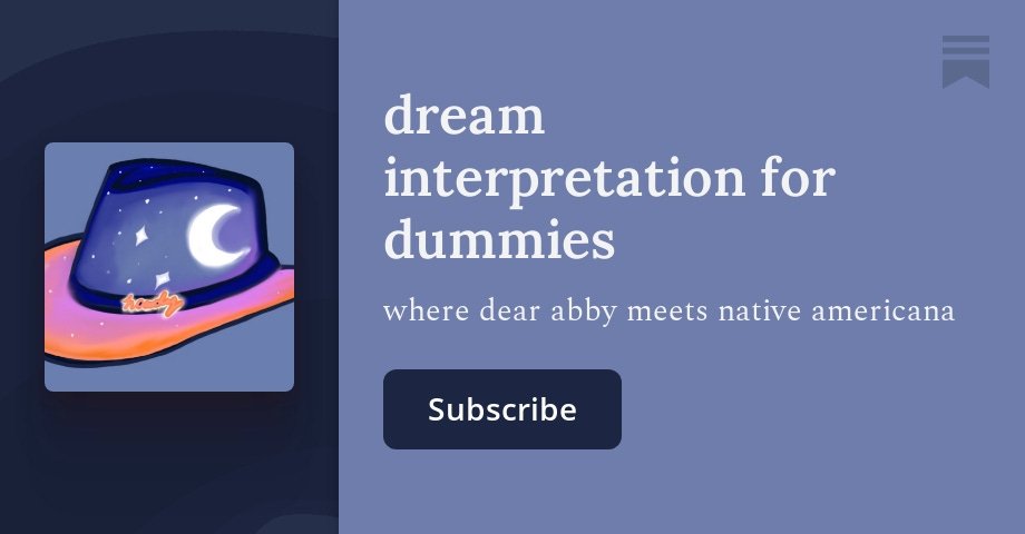 dream interpretation for dummies