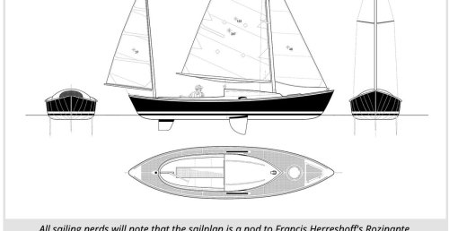 Ollie: Another Pretty Canoe Yawl for Sailing Purists
