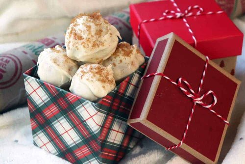 Chai Spice White Chocolate Truffle Recipe and Traditions of Giving
