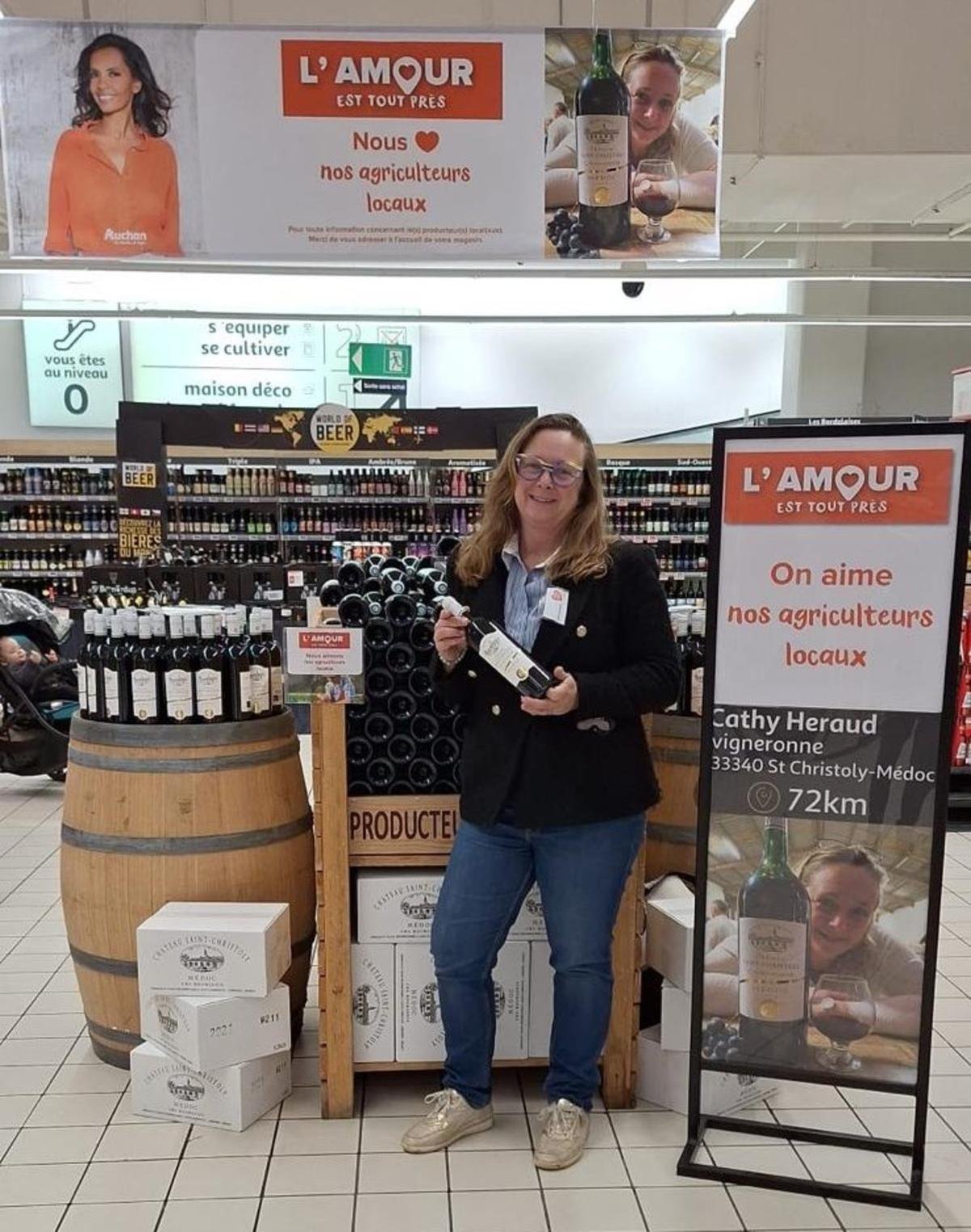 Gironde : une vigneronne ambassadrice de l’action de solidarité lancée par Karine Le Marchand