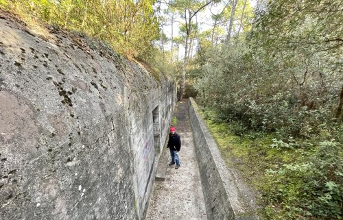Soulac-Le Verdon : la visite des bunkers de la batterie côtière des Arros