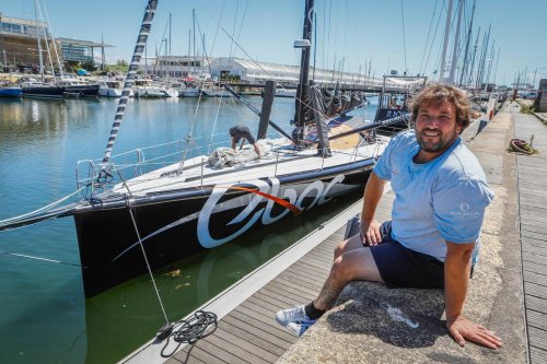 Voile : le skipper Antoine Cornic revient « hypercontent » de la Vendée Arctique en Imoca