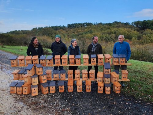 Dordogne : des nichoirs à mésange pour faciliter le retour de la biodiversité