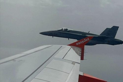 Vidéo. Espagne : un avion de chasse escorte un vol Easyjet suite à une mauvaise blague