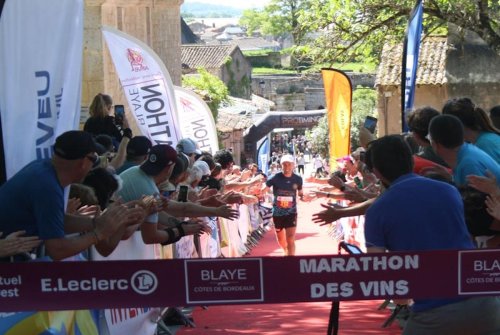 Course à pied (Blaye) : un record de participation pour la 20e édition du Marathon des vins
