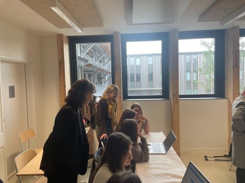 Bassin d’Arcachon : la rectrice de l’Académie de Bordeaux en visite au lycée du Barp