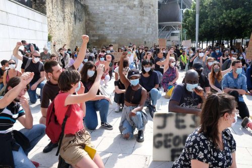 Bordeaux : environ 500 personnes ont rendu hommage à George Floyd