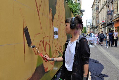 Histoires intimes et couleurs locales au festival de street art de Bergerac