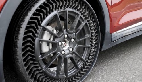 Les pneus sans air, bientôt sur les routes ?
