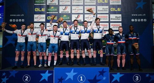 Cyclisme sur piste : la France en bronze en vitesse par équipes aux championnats d’Europe