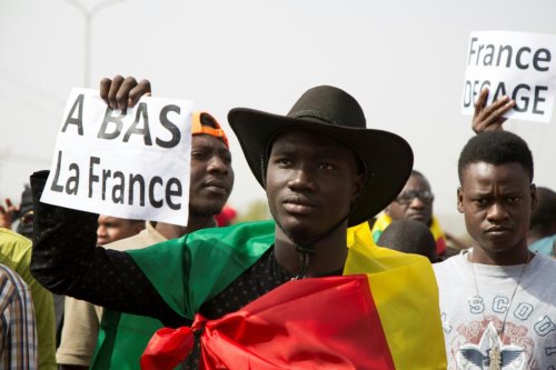 Mali : manifestation pour accélérer le départ de l’armée française