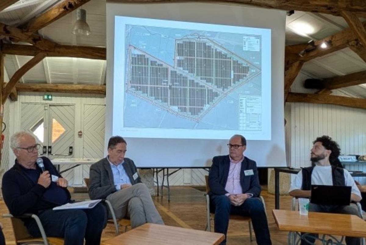 À Callen, le Parc naturel régional des Landes de Gascogne s’interroge sur l’agrivoltaïque