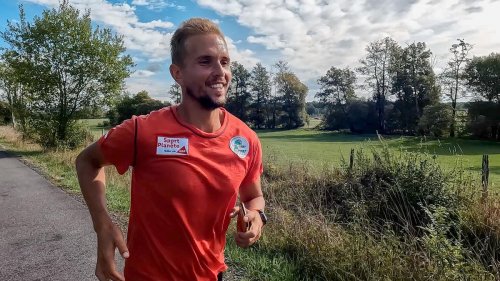 Nicolas Vandenelsken court 100 marathons en 100 jours pour sensibiliser sur le climat