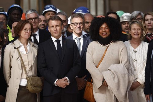 JO : à 100 jours, Macron évoque la piste d’un repli de la cérémonie d’ouverture au Stade de France