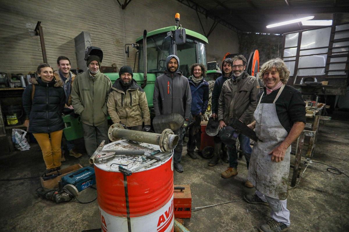 Pays royannais : des maraîchers en apprentis soudeurs