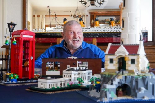 « On dit que je suis fou ou en excellente santé » : à 94 ans, l’Angloy se passionne pour les constructions en Lego