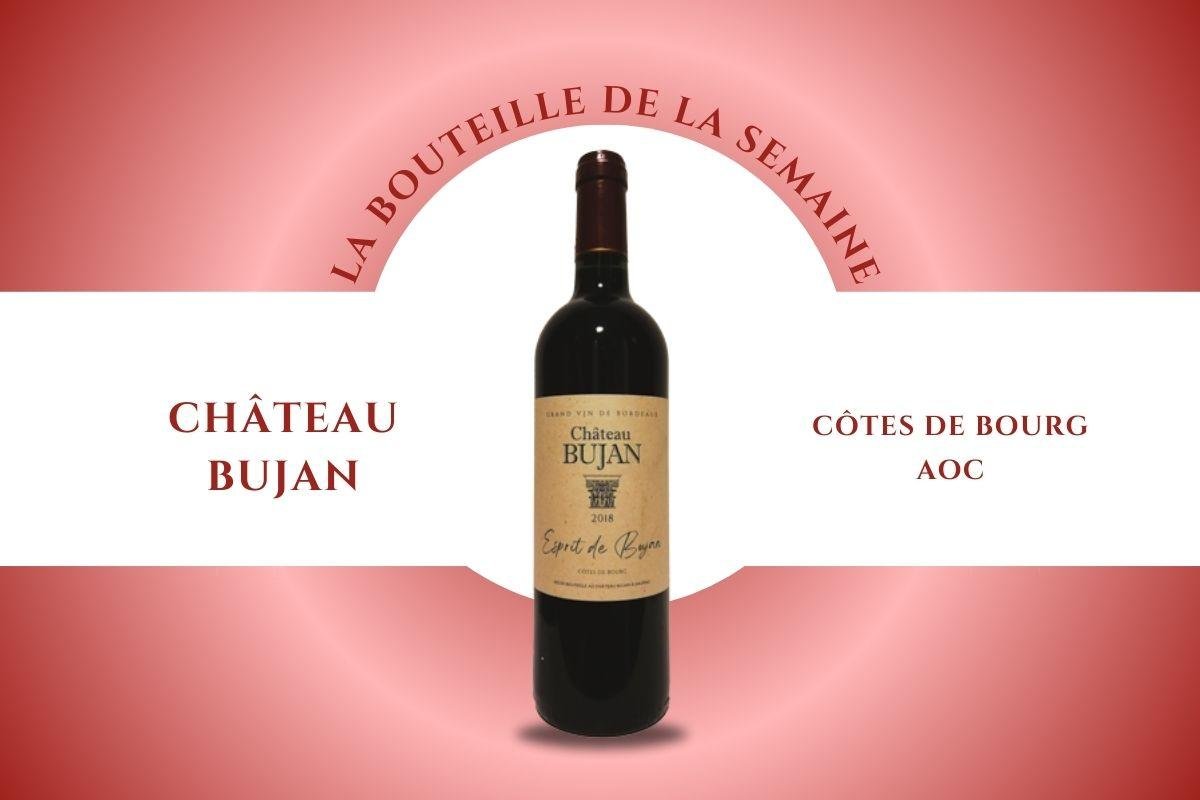 Le Château Bujan 2018, un côte de bourg tendre et puissant