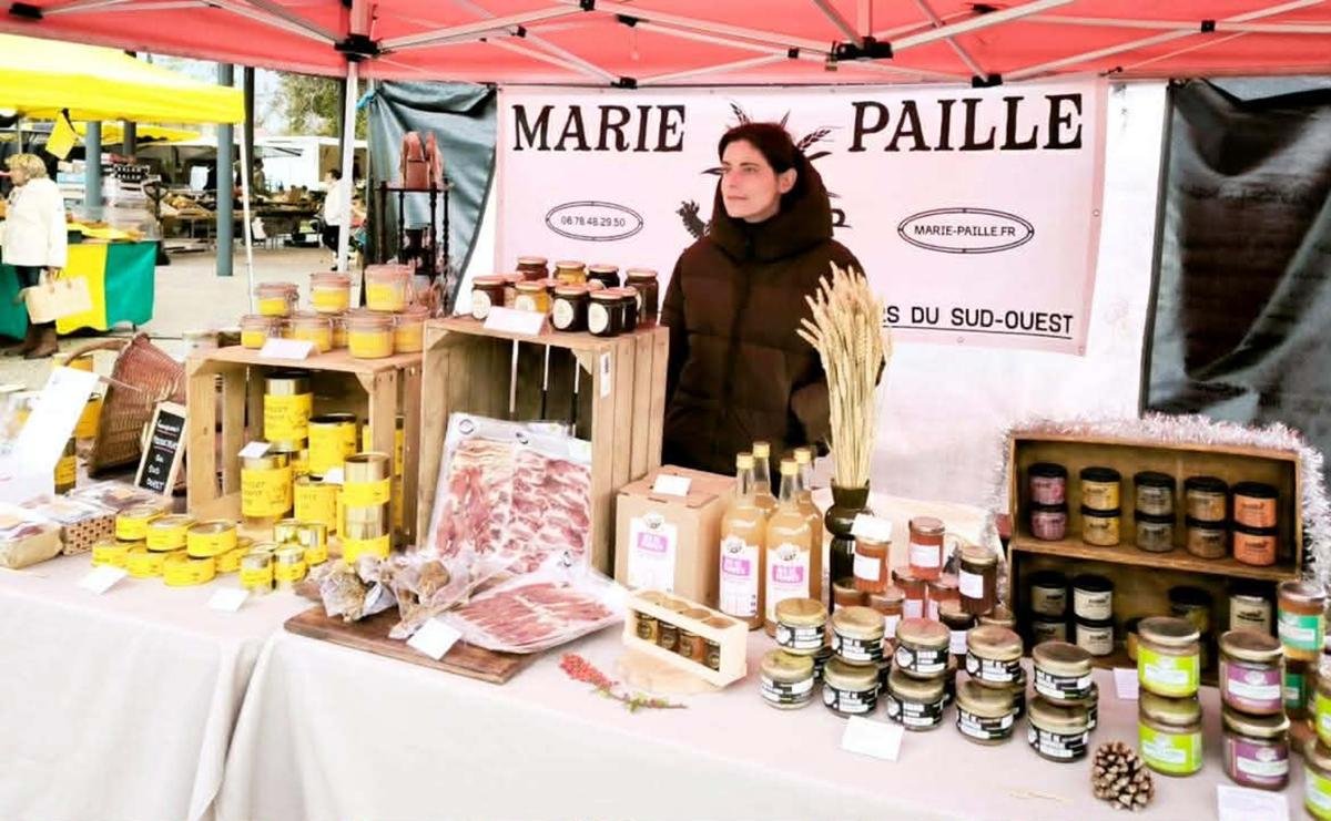 Les saveurs du Monflanquinois séduisent le marché des Capucins à Bordeaux