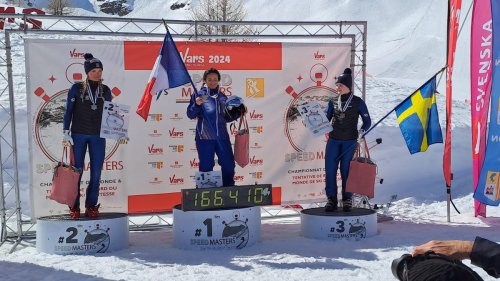 « Flashée à plus de 166 km/h » : la Landaise Mareva Cau-Lapique est championne du monde junior de ski de vitesse
