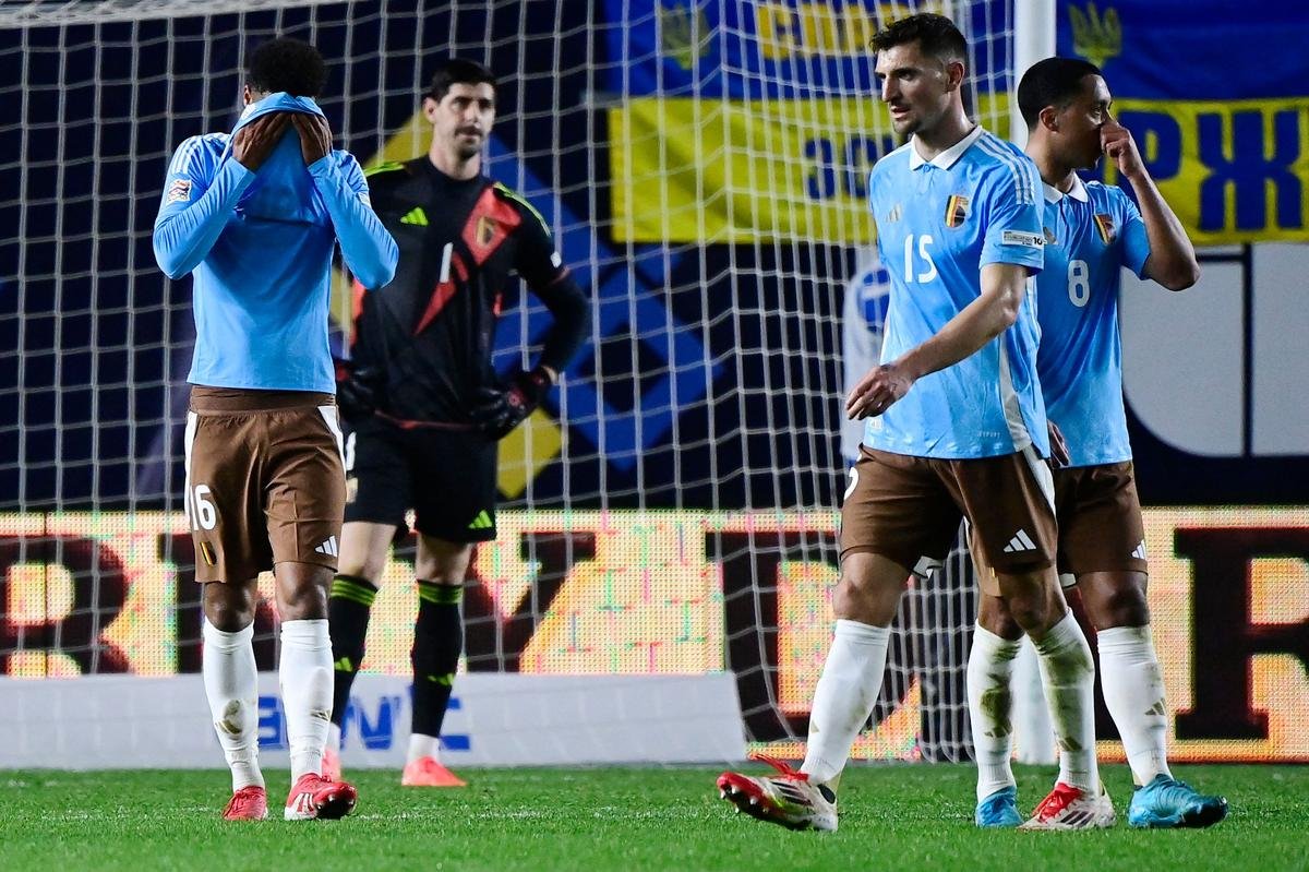 Ligue des nations : la Belgique sombre face à l’Ukraine pour la première de Rudi Garcia