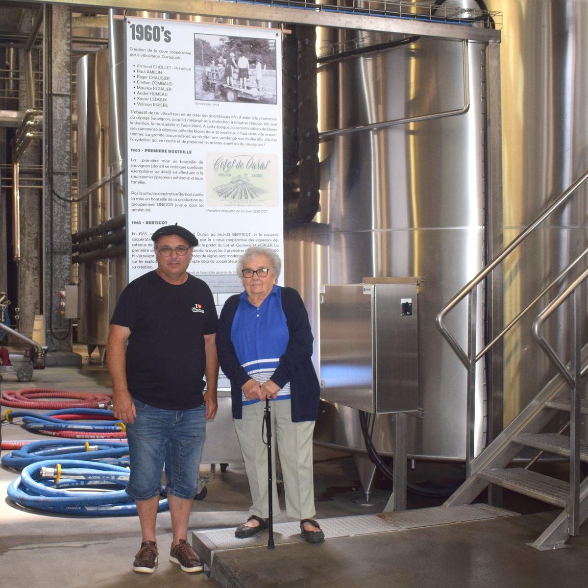 La cave Berticot, à Duras, est née en 1965 : Marie-Jeanne Chaugier se souvient