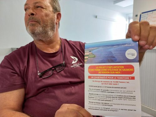 Ferme-usine de saumons au Verdon-sur-Mer : en Charente-Maritime, le collectif Estuaire 2050 dit non