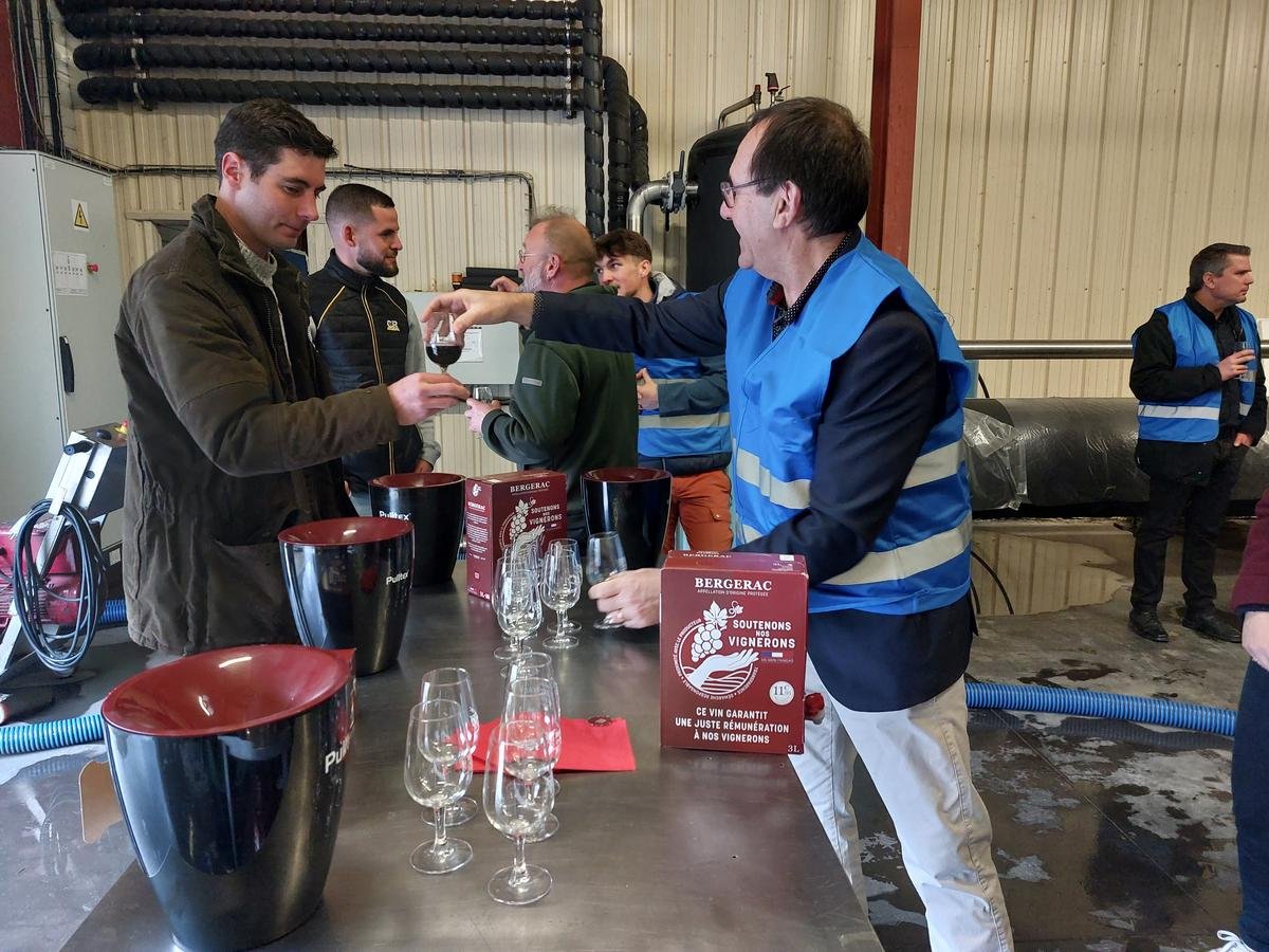 Dordogne : un cubi solidaire pour un vin au prix juste
