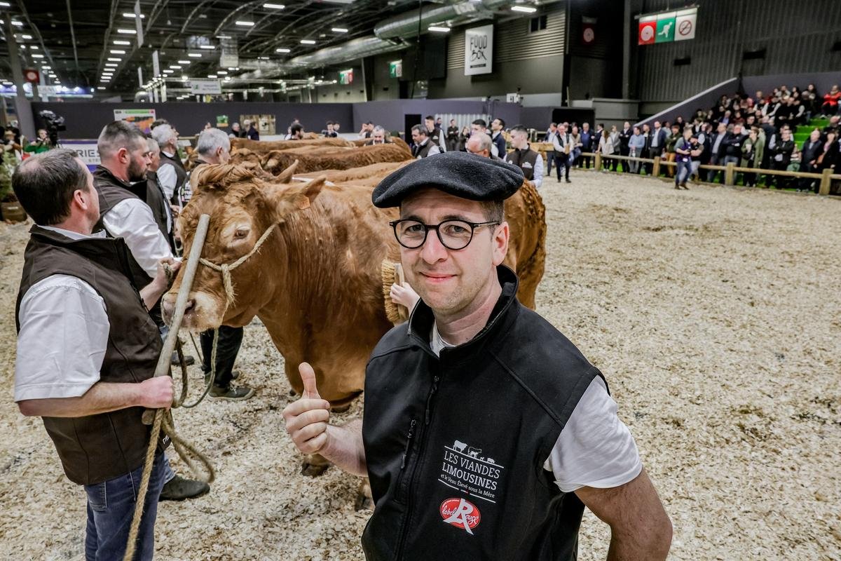 Salon de l’agriculture : un boucher pessacais s’offre la Rolls de la Limousine