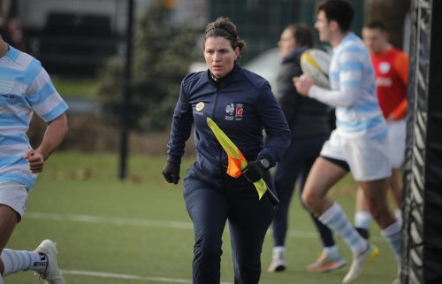 Rugby : l’arbitre rochelaise Aurélie Groizeleau sélectionnée pour la Coupe du monde féminine 2025
