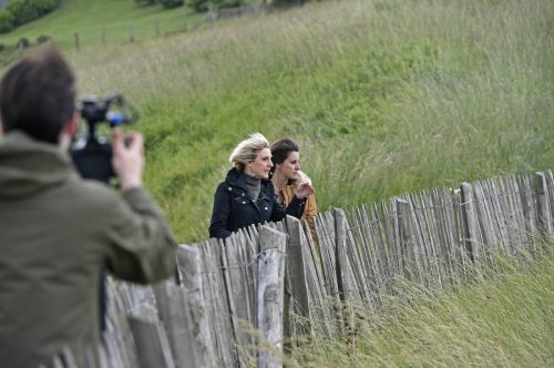 Vidéo. Évelyne Dhéliat en tournage à Saint-Jean-de-Luz, en 2023 : « On est sans arrêt sur des records absolus et sur du jamais-vu »