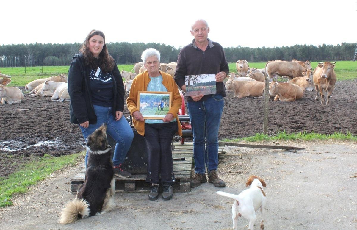 « Ça va être la cinquième ou sixième génération » : une exploitation agricole, véritable saga familiale, dans les Landes