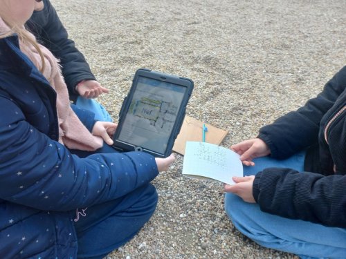 Saintes : quand les écoliers font des maths en plein air à l’abbaye aux Dames